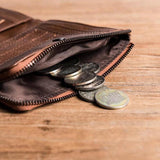 Daffdoil Leather Wallet Men Women Original Organ Cattle Rfid Wallet Gift