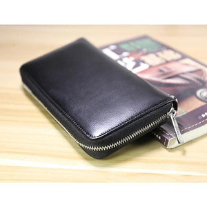 Daffdoil Leather Wallet Men Women Original Cattle Long Wallet