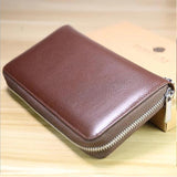 Daffdoil Leather Wallet Men Women Original Cattle Long Wallet