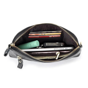 Leather Clutch Wallet Wristlet Bag Long Women Wallets Large Capacity Clutch...