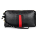 Leather Clutch Wallet Wristlet Bag Long Women Wallets Large Capacity Clutch...