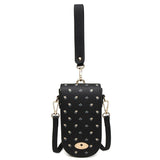 Floral Cell Phone Purse Wallet with Shoulder Strap