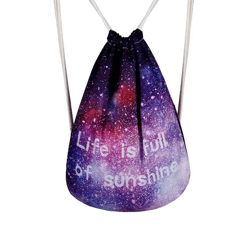 Arrival Starry Sky Printing Backpacks for Teenage Girls