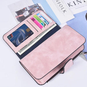 Women's Big Capacity Leather Wallet