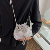 Crystal Rhinestone Evening Bag Crossbody Clutch Handbag