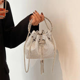 Crystal Rhinestone Evening Bag Crossbody Clutch Handbag
