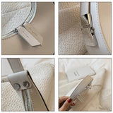 Women's Crescent Saddle Bag Summer Fashion Shoulder Underarm Bag