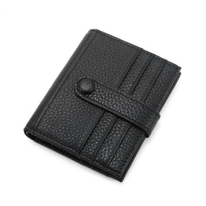 Mini Wallet for Women - First Layer Leather Cardholder Female Purse