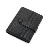 Mini Wallet for Women - First Layer Leather Cardholder Female Purse