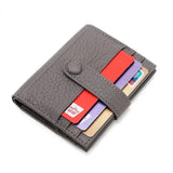 Mini Wallet for Women - First Layer Leather Cardholder Female Purse