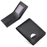 Men's Leather Money Clip RFID Anti-theft Wallet