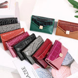 1st Layer Leather Women Wallet Cardholder Folded Purse