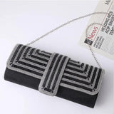 Diamond Banquet Bag Evening Chain Shoulder Bag Wallet