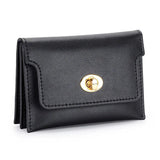 2022 New Leather Women's Wallet Multi-compartment Solid Money