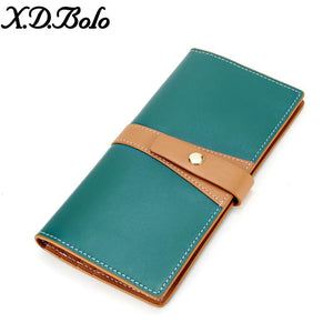 First Layer Leather Women Unique Purse Cardholder Belt Wallet Bag