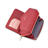 Women's Zipper Wallet Short Multifunctional Purse