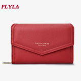 Women's Zipper Wallet Short Multifunctional Purse