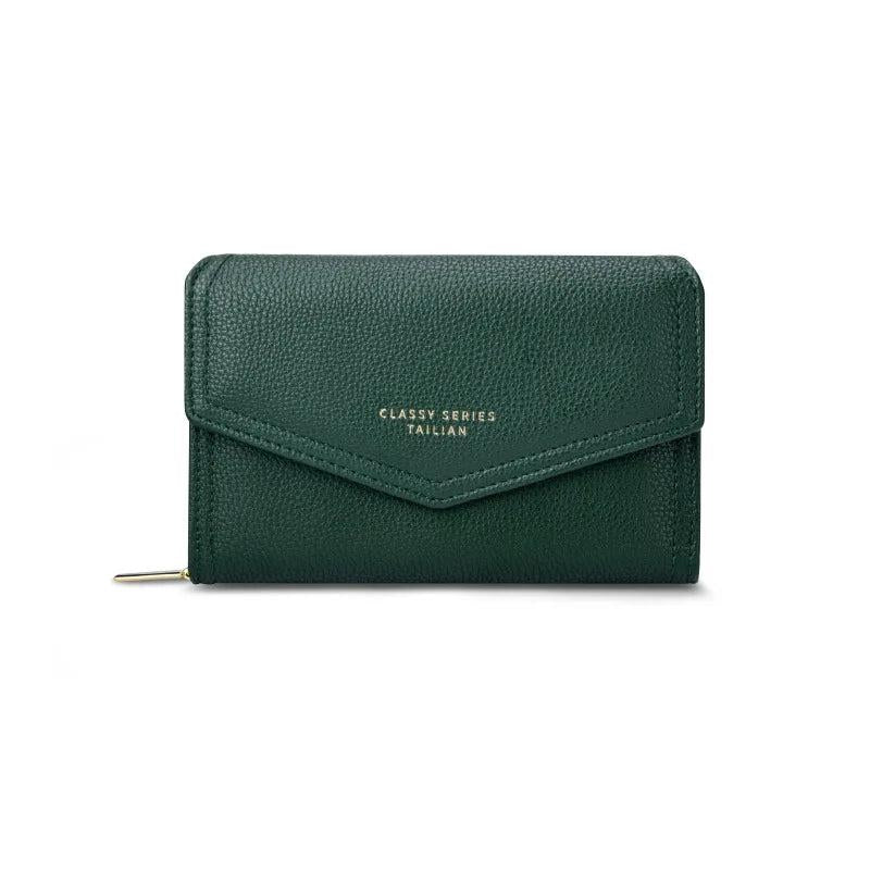 Women's Zipper Wallet Short Multifunctional Purse