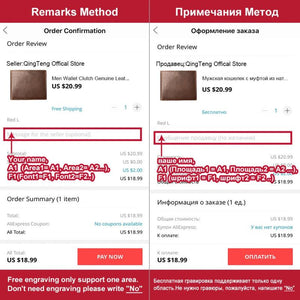 Custom Personalized Men's Leather Bifold Wallet