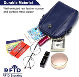 Layer Cow Leather Mobile Bag Women's Cross Body Small Bag