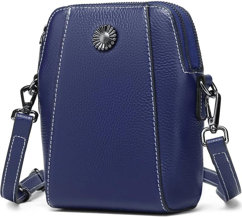 Layer Cow Leather Mobile Bag Women's Cross Body Small Bag