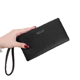 Korean-style Zip Clutch Purse Wallet WOMEN'S Long Large Capacity