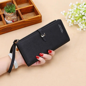 Korean-style Women's Clutch Bag with Hand Strap