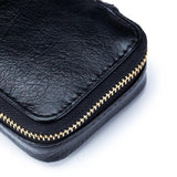 Unistybag Lipstick Bag Leather Makeup Case Mini Purse Women Cosmetic Bag Mirror