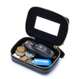 Unistybag Lipstick Bag Leather Makeup Case Mini Purse Women Cosmetic Bag Mirror