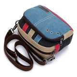 Summer Canvas Shoulder Cross-Body Sling Bag Sports & Leisure Storage Bag