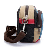 Summer Canvas Shoulder Cross-Body Sling Bag Sports & Leisure Storage Bag