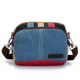 Summer Canvas Shoulder Cross-Body Sling Bag Sports & Leisure Storage Bag