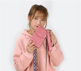 Printed Shoulder Strap Small Square Pack Ladies Wallet