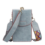 Printed Shoulder Strap Small Square Pack Ladies Wallet