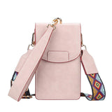 Printed Shoulder Strap Small Square Pack Ladies Wallet