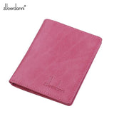 Women's Hasp Mini Purse Slim Leather Wallet