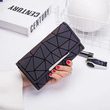 Female Trifold Wallet Slim Thin Women Purses Long Clutch Wallets Money Bag