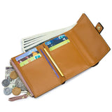 Women Small Wallet Ladies Mini Leather Purses Female Short Wallets