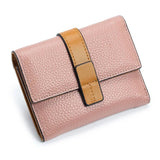 Women Small Wallet Ladies Mini Leather Purses Female Short Wallets