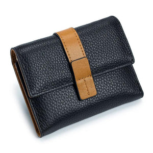 Women Small Wallet Ladies Mini Leather Purses Female Short Wallets