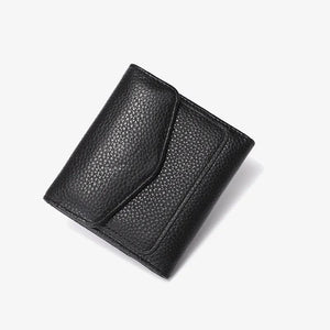 Women's Mini Leather Short Wallet Lovely Small Purse