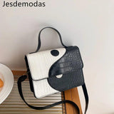 TAI JI Style Shoulder Bag Crossed-body Round Woman's Bag