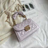 Texture Small Bag Female Summer Net Red All-match Shoulder Bag