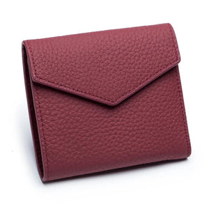 5-color Leather Short Wallet Women's Bag RFID Handbag