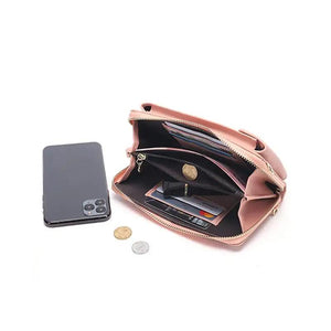 Women's Mobile Phone Bag Solid Shoulder Messenger Bag