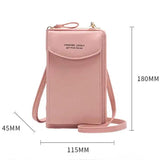 Women's Mobile Phone Bag Solid Shoulder Messenger Bag