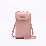 Women's Mobile Phone Bag Solid Shoulder Messenger Bag