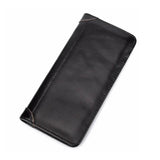 Men's Cowhide Wallet Retro Oil Wax Leather Coin Multi-card Wallet