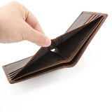 Men's Crazy Horse Leather Wallet Multi-card Retro Men's Wallet