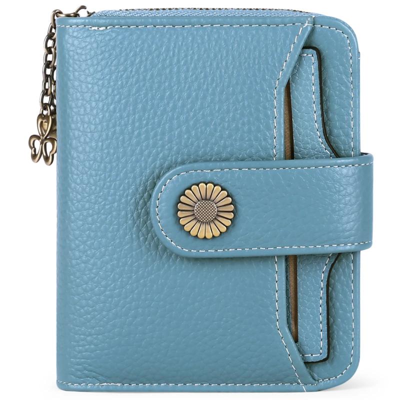 Leather Lady's Short Wallet Multi-function Mini Wallet